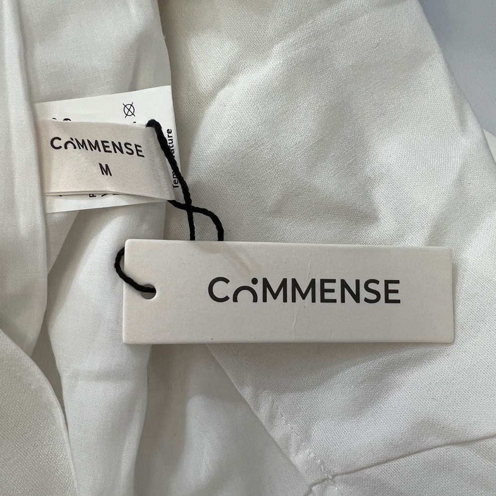Commense Cotton & Linen Solid Maxi Skirt - Picture 12 of 13